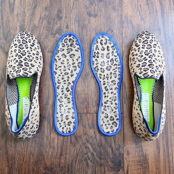 Rothy’s • The Loafer slip on Cheetah print spotted leopard retired discontinued - Picture 7 of 14